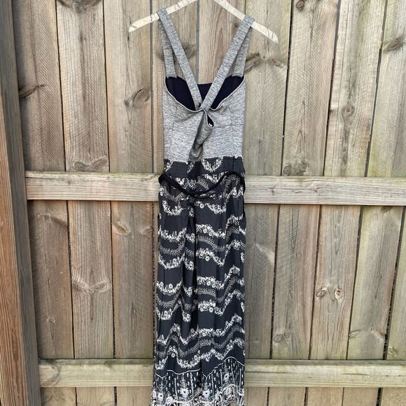 Anthropologie Lilka Maple Lane Floral Jumpsuit Sleeveless Cropped Wide Leg Small - Picture 3 of 8